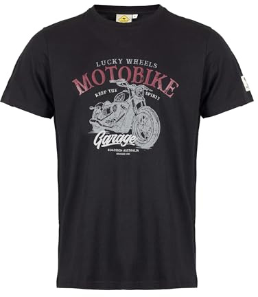 ROADSIGN australia Herren T-Shirt sportlicher Freizeitlook für Sommer, Urlaub & Outdoor, mit Frontprint