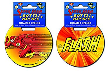 Flash Super Speed Edelstahl Super Hero Untersetzer Flaschenöffner