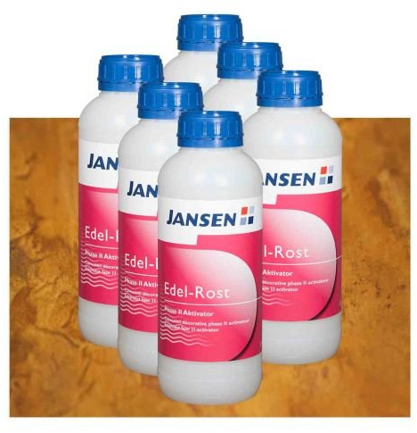 6 x Jansen Edel-Rost Phase 2 Aktivator 1kg