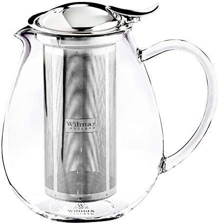 Wilmax WL-888802/A borosilicate glass teapot, 850 ml capacity