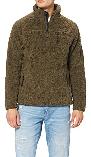 Brandit Teddyfleece Troyer, Uomo, Olive, M