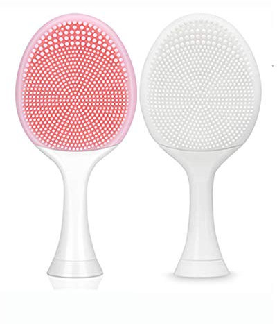 Lezhisnug 2 Stück/Set für Philips Sonicare DiamondClean Elektrische Zahnbürste Griff Gesichtsreinigungsbürste Silikon Gesichtsreiniger Massagegerät Bürstenköpfe