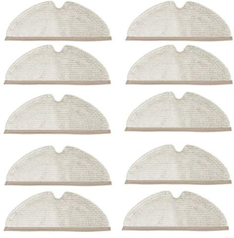 OrangeClub 10 Stück Wischtücher Zubehör Für Roborock S50 S55 S6 MAXV S5 MAX staubsauger Teile (10)