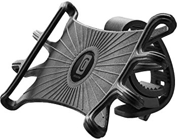 cellularline | Rider Twist - Universal | Smartphone-Halterung aus Silikon für runden Fahrradlenker - 360 drehbares Gelenk