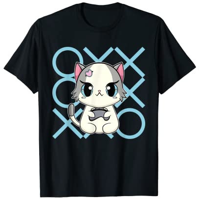 Ragdoll Cat Kawaii Katze Kitten Cat Gaming E-Girl Gamer T-Shirt