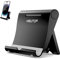 N NEWTOP Supporto Stand Base da Tavolo ST22 Universale Regolabile Pieghevole Stabile Porta Reggi Portatile Tascabile per Tablet Smartphone Cellulare Xiaomi Realme Samsung Huawei Oppo (Nero)