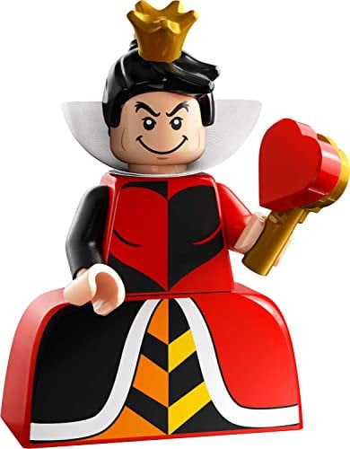 Auswahl: Lego 71038 Minifiguren - Disney 100 Jahre - Minifigures Sammelfiguren Disneyfiguren + Gratispostkarte (07 - Herzkönigin)