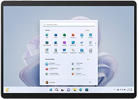 Microsoft Surface Pro 9 8 GB RAM 13 Snapdragon SQ3 Platin 128 GB