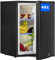 SMETA 2 Way Camping Fridge 12V 240V with Lock 40L Campervan Fridge for Caravan Van Truck RV Motorhome Quiet | Reversible Door | Black