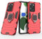 Funda para móvil Xiaomi Redmi Note 12 Pro 5G/Poco x5 Pro Carcasa Magnética Anillo Imán Antigolpes Resistente Rígida Dura [Tecnología Absorción Golpes] (Xiaomi Redmi Note 12 Pro 5G/Poco x5 Pro, Rojo)