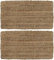 4All Door Mat 40x70cm – Jute Coir Door Mats with Durable Backing and Classic Weave – Heavy Duty Door Mats Outdoor for Mud, Dirt, and Wet Shoes in Entryways, Sheds, Garden or Patio (Pack of 2)