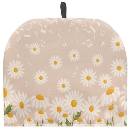 TOADDMOS Staubschutz für Teekessel mit niedlichem Gänseblümchen, isoliert, Küchenzubehör, Teekanne, Kaffeekanne, Brusttopf