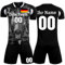 KILUZARNO Football Trikot Personalisiert Fussball Trikot Kinder mit Namen und Nummer Team Logo