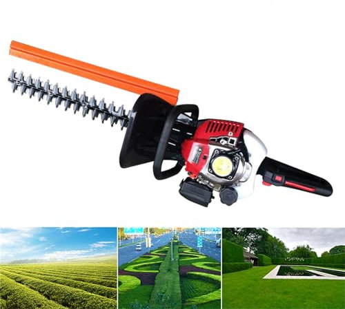 KEESUNG 22.5CC Benzin Heckenschere, 2-Takt 1,25PS Profi Hecken Gartenschere Hecken-Trimmer Heckenschneider Motorheckenschere Freischneider Rasentrimmer fürHecken Büschen und Sträuchern