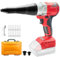 Funnywhale Cordless Rivet Gun, Compatible with Milwaukee M18 18V Battery (No Battery), Brushless Motor, 3/16, 5/32, 1/8 Rivets, 1000 RPM, 18V DC, Red