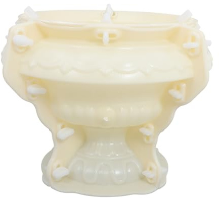 Genérico Molde de macetero de Cemento Molde de hormigón moldes para jardineras de hormigon concreto Molde para Maceta de Cemento Bonsai Molde de Arcilla bonsái el plastico Khaki