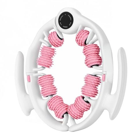 Anti Cellulite Massage Roller - Cellu Roll Massage Roller Selbstmassage Muskel Beine Gesäß Fitness Yoga (Rosa)