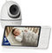 Jané Eye Pro Baby Monitor, Vigilabebés con Cámara Giratoria, Inclinación Motorizada, Pantalla 5, Audio Bidireccional, Visión Nocturna, Gran Alcance, con Música, Batería Bajo Consumo