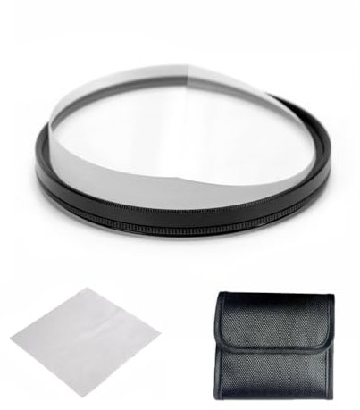Fotografischer Geistereffektfilter, 77 mm, Fotografie, Fraktal-Prisma, doppelseitig, Spezialeffektfilter für Portraitfotografie, Video, Vlog