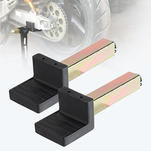 EFUTURETIME 2 Pzs Adaptadores para Caballete de Moto 20 × 20 × 118mm, L