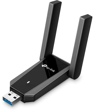 TP-Link USB 3.0 WiFi Adapter for Desktop PC (Archer TX30U Plus)-AX1800 WiFi 6 Dual-Band Plug and Play Wireless Network Adapter with 2.4GHz, 5GHz, 2×High Gain Antenna, WPA3, Supports Windows 11/10