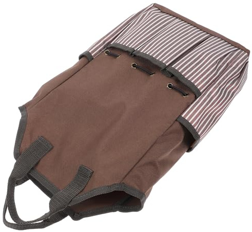 Mikikit wasserdichte Garten Werkzeugtasche aus Oxford Stoff Große Kapazität Multifunktional Faltbar Robust Tragbar mit Griff als Organizer für Garten und Strand