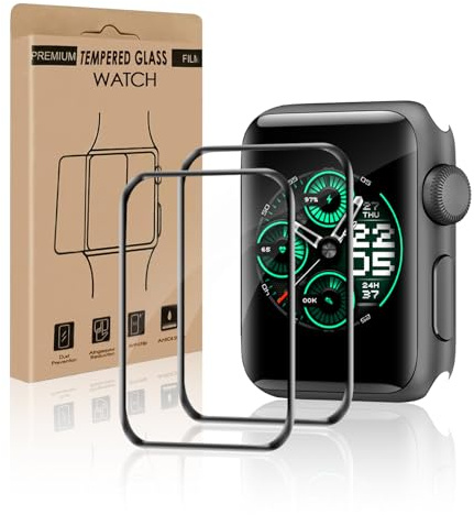 Bodyguard 2 Stück für Panzerglas für Apple Watch Series 4/5/6/SE 44mm