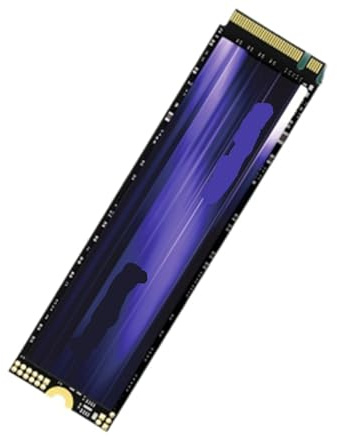 Genérico Compatible con SSD M.2 2280 PCIe 4.0x4 NVMe, 7300 MB/s, 1 TB 2 TB 4 TB, Almacenamiento Interno for PS5, portátil y PC(1TB)
