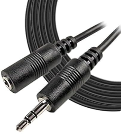 iMBAPrice® 50 Feet Professional Quality Nickel Plated 3.5 mm Male/Female Stereo Audio Extension Cable