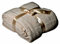 Hillfield Viva XL Microfaserdecke Kuscheldecke Tagesdecke 150x200 cm Sand Exclusiv