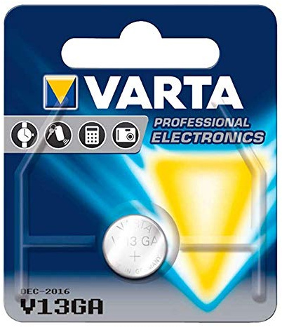 Pila Alcalina Boton Varta V13Ga Blx1