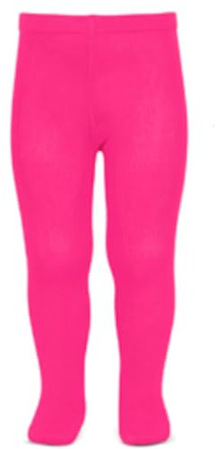 Condor Leotardo - Leggings per bambini 4 mesi, in cotone, colore: bianco fucsia 12