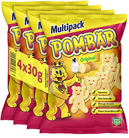 Pom-Bär Original Multipack, 10er Pack (10 x 4 x 30 g)