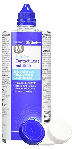 Morrisons Contact Lens Solution, 250ml