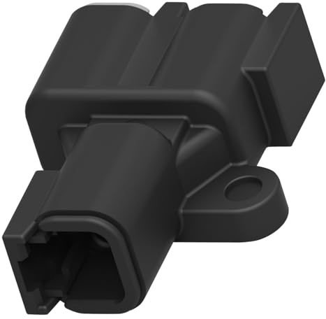 TE Connectivity Stiftgehäuse-Kabel DTM Polzahl Gesamt 2 DTM04-2P-P007 1 St.
