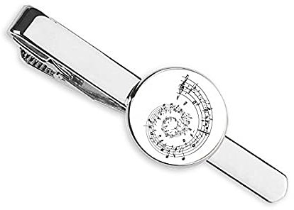 Pince à cravate en forme de note de musique