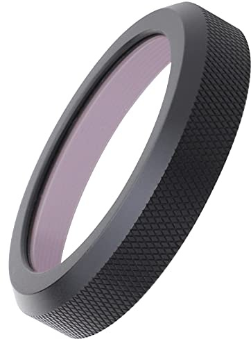 UV-Filter und Haube für Fuji Fujifilm X100V Kameraobjektive - Wetterversiegelter UV-Filter mit Schutz vor Staub und Wasser - Schwarz