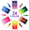 moinkerin Stempelkissen Set Fingerabdruck Stempelkissen für Kartenherstellung, Stempel, Papier, Stoff, Waschbar (24 Farben (Gradient))