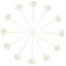 YARNOW 12st Chrysantheme Aroma Rattan Reed-diffusor Für Ätherische Öle Diffusor Minen Stick Hause Diffusor Stick Aromatherapie Sticks Hölzern Ätherisches Öl Weiß Blumen