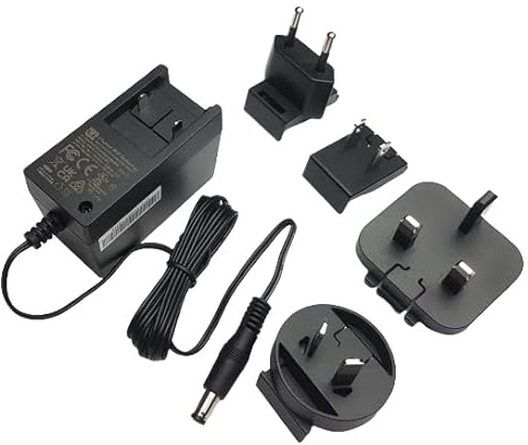 CWT 12V 1.5A AC Adapter for European, United Kingdom, United State, Australia, and More Countries. Model Number: 2AAJ018FC