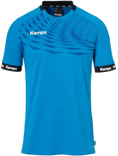 Kempa Herren Wave 26 Shirt Wave 26 Shirt Herren Jungen Sportshirt Kurzarm T-Shirt Funktionsshirt Handball Gym Fitness Trikot