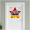 Finest Folia personalisierbarer Türaufkleber Wandtattoo Kinderzimmer für Tür Wand Mädchen Jungen Wandaufkleber mit Wunschname Wunschtext Türschild Aufkleber (03 Feuerwehrauto)
