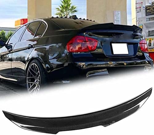 NVADE Auto Heckspoiler für BMW E90 M3 2008-2012 E90 3 Series 2006-2011 Sedan, Abs Kofferraum Dachspoiler Heckflügel Spoiler, Spoilerlippe Auto Tuning Bumper Styling Zubehör