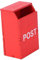Angoily 1stk Dekorativer Briefkasten DIY Handwerk Ornament Puppenhaus Briefkasten Kleiner Briefkasten Zum Basteln Puppenhausmöbel Aus Holz 1: 12 Möbel Hölzern Mini Büro Lieferungen