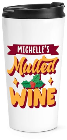 Personalised Mulled Wine Travel Mug Cup