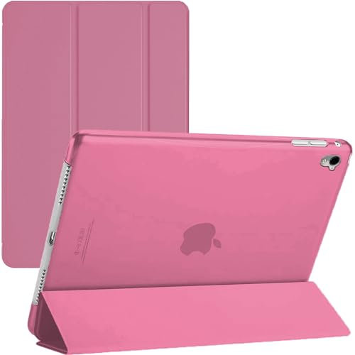 Smart Case For New iPad 10.2 7th Gen (2019), iPad 10.2 8th Gen (2020), iPad 10.2 9th Gen (2021), iPad Pro 10.5 (2017), iPad Air 3 10.5 (2019), Ultra Slim Magnetic Cover (Pink)