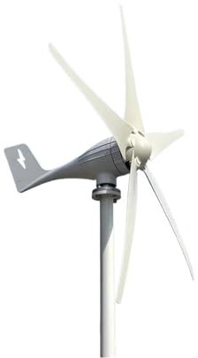 Generatore eolico silenzioso Piccolo neratore eolico a turbina a Kit completo 3kw 24v 48v 3 pale Dynamo RV Yacht Farm Turbine eoliche a bassa velocità di avviamento per l'illuminazione stradale domest