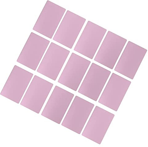 Carte de Visite, Badge en Aluminium avec Gravure (Or rose)