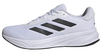 adidas Herren Response Runner Shoes, Cloud White/Core Black/Cloud White, 41 1/3 EU