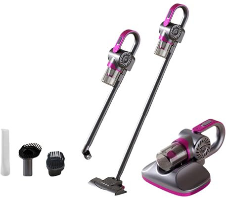 BondYC Cordless Vacuum Cleaner, 3 in 1 Stick Vacuum with Type-C Charge, Handheld Vacuum 11Kpa Powerful Suction, Portable Vacuum Cordless with 260ml Dust Cup for Hardwood Floors Carpet(Purple)